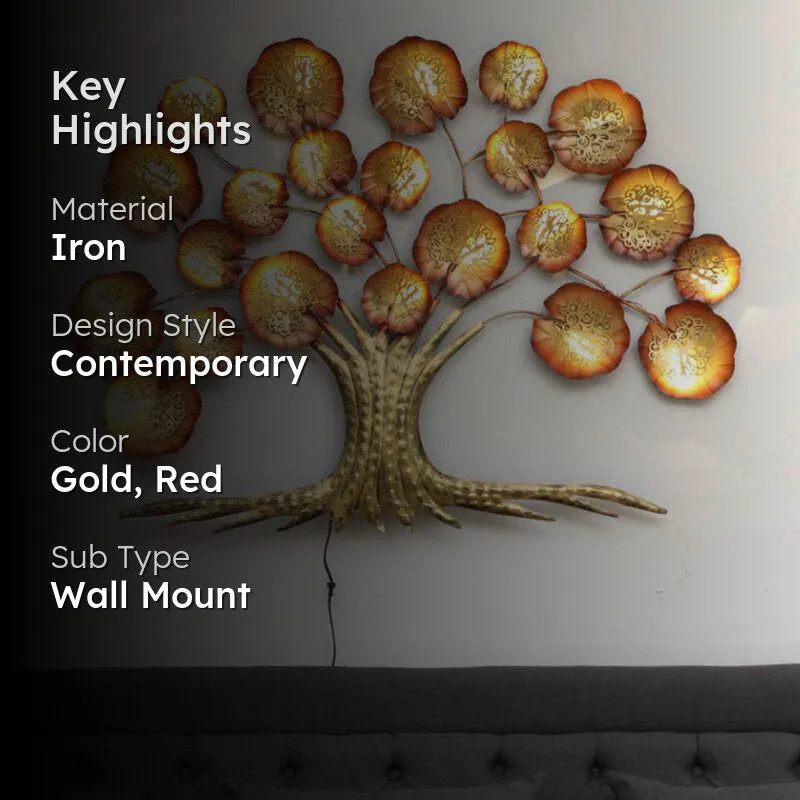 Colorful Trees II Iron Wall Accent media 2