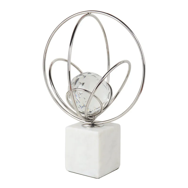 Crystal Elysian Showpiece - Silver media 5