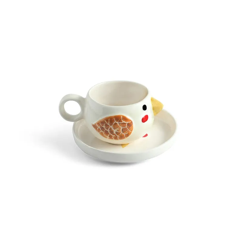 Pooky Bird Cup & Saucer - 250 ML media 3