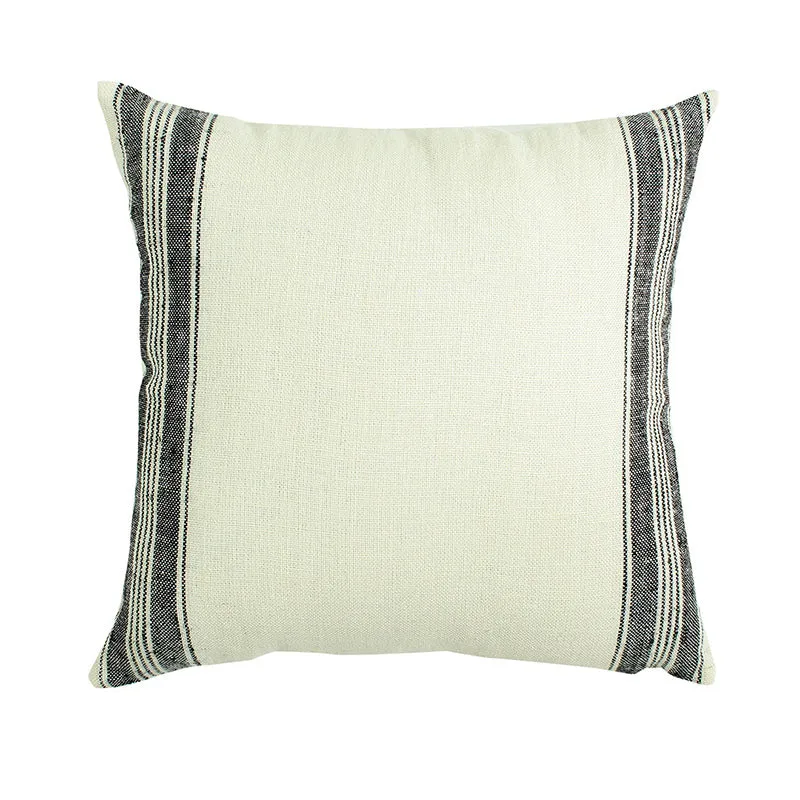 Nordic Comfort Woven Cotton Cushion Cover - Set Of Two media 3
