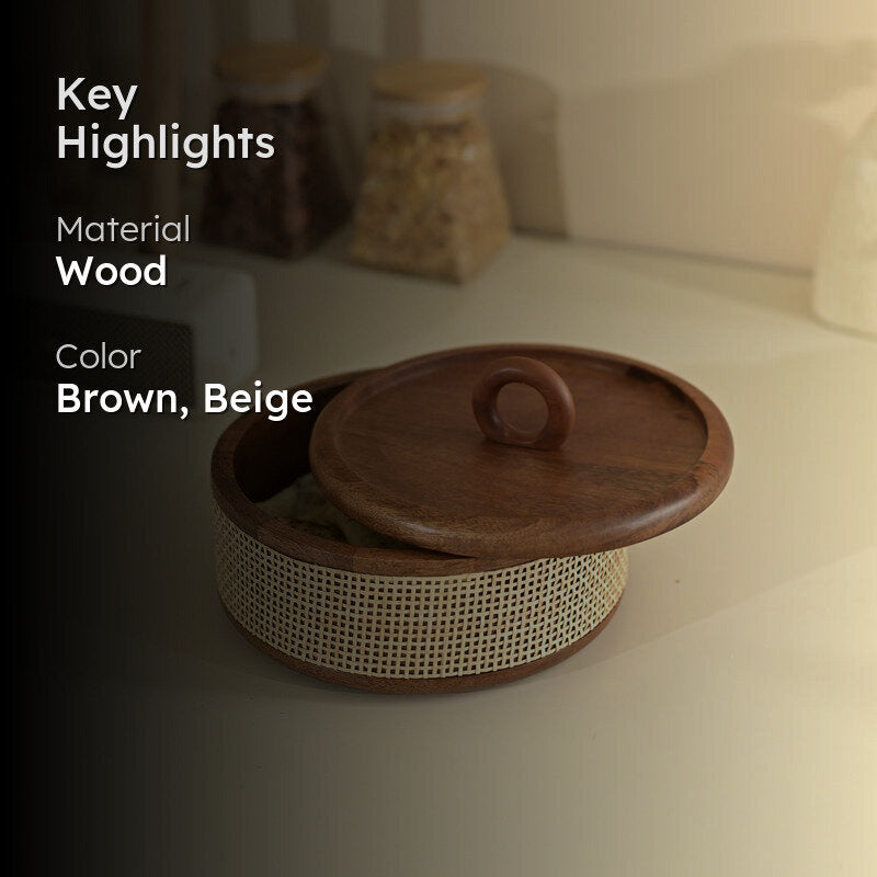 Tresso Wood Roti Box media 2