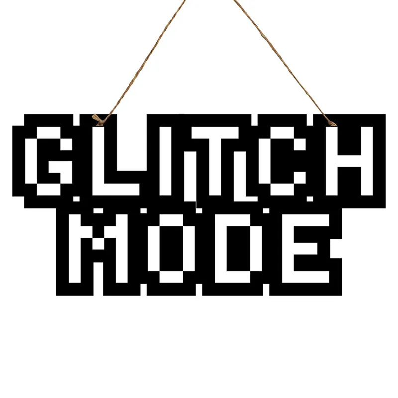 Glitch Mode Mild Steel Wall Accent media 3