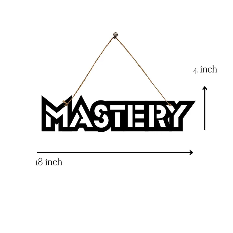 Mastery Mild Steel Wall Accent media 5