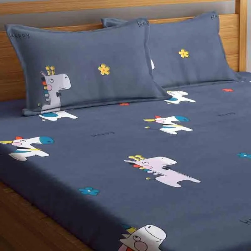 I Am Unicorn Bedsheet - 130 GSM media 3