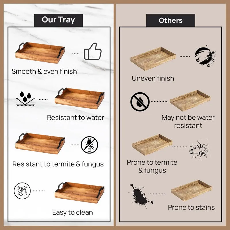 Sandstone Serving Tray - Brown media 5