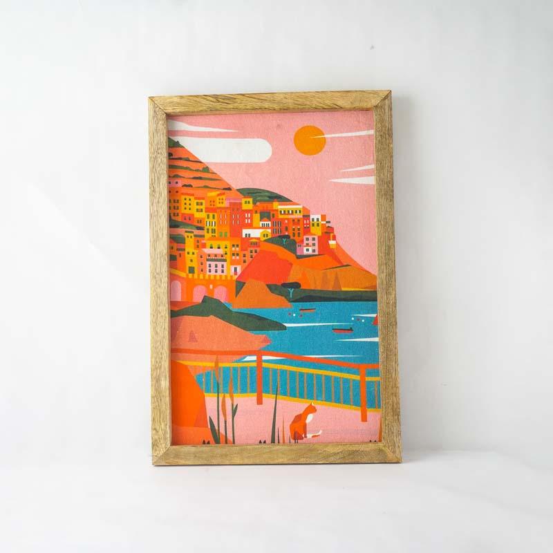 Italian City Canvas Painting media 4