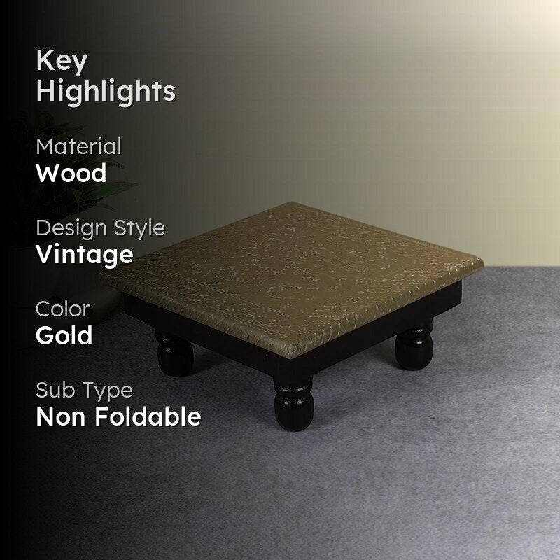 Soft Rise Seating Stool - Gold media 2