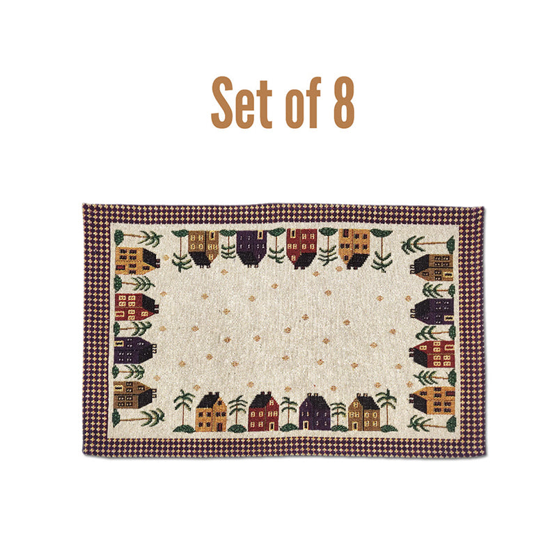 Palm Village Table Mat - Set Of Eight media 4
