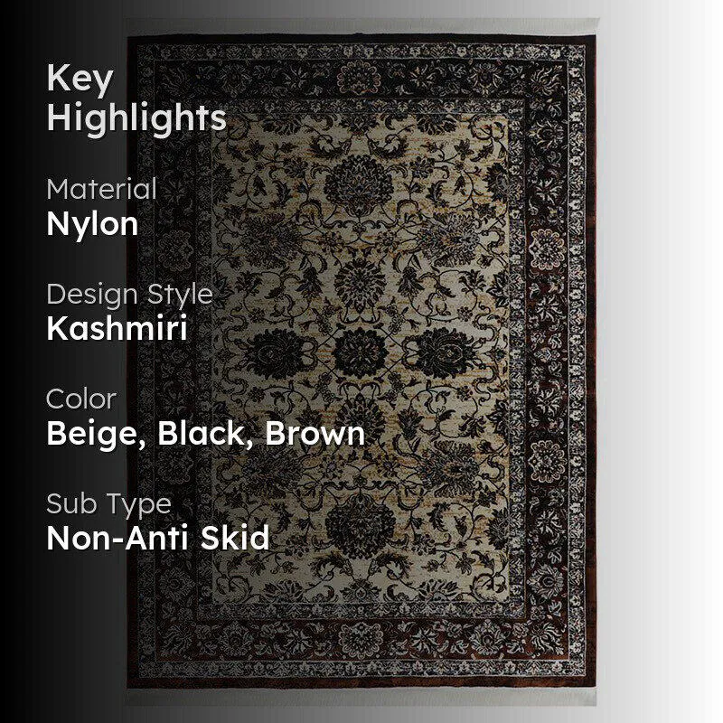 Aavni Flora Carpet - Beige media 2