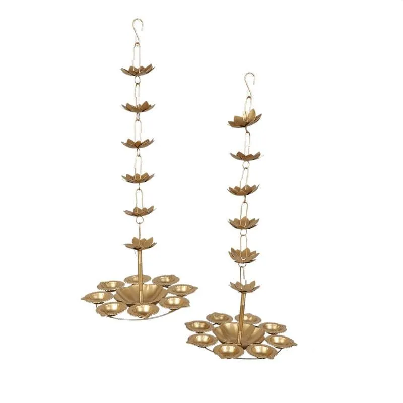 Abhidya Hanging Urli - Set Of Two media 3