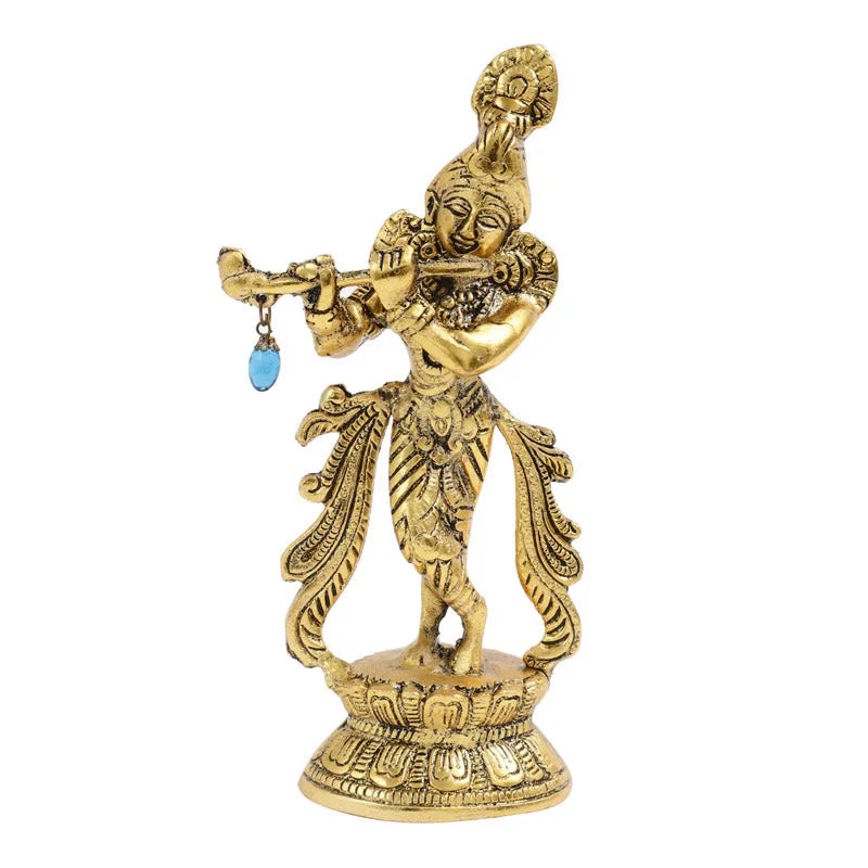 Graceful Krishna Idol Gift Box media 5