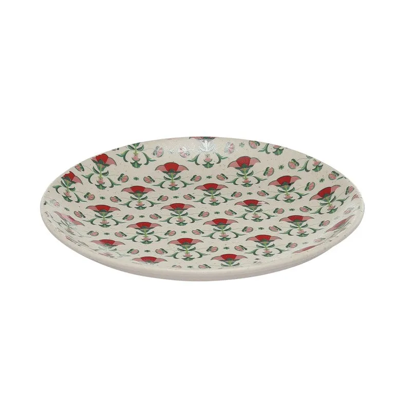 Vintage Petal Dinner Plates - Set Of Four media 3