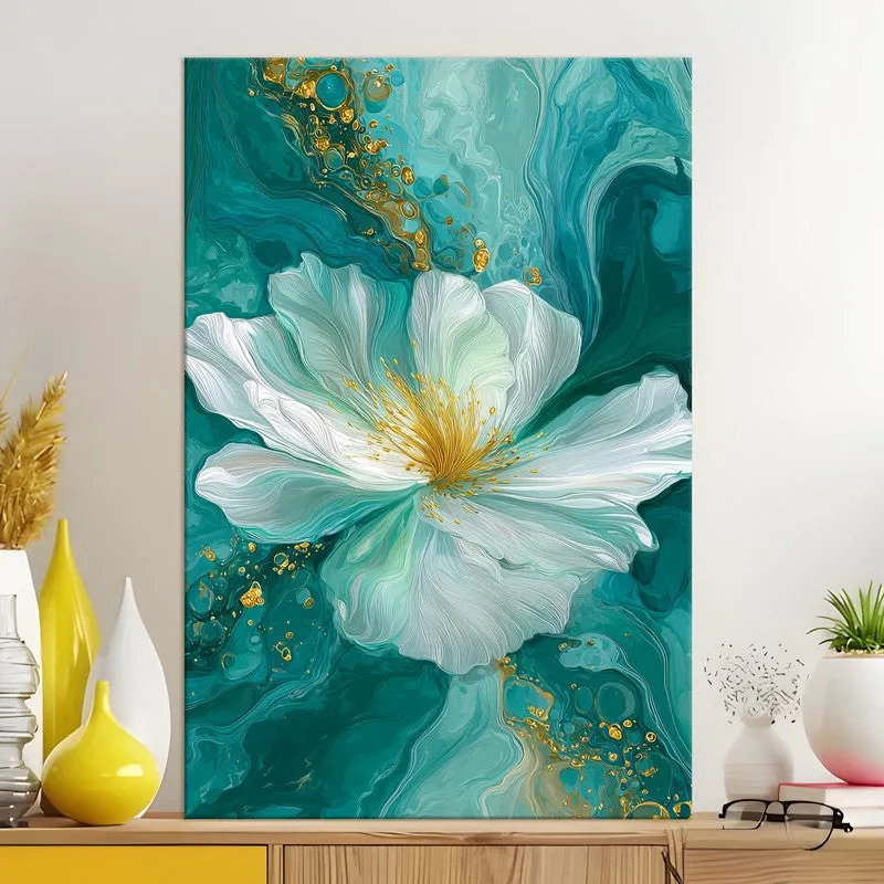 Petal Poetry Canvas Wall Art media 5