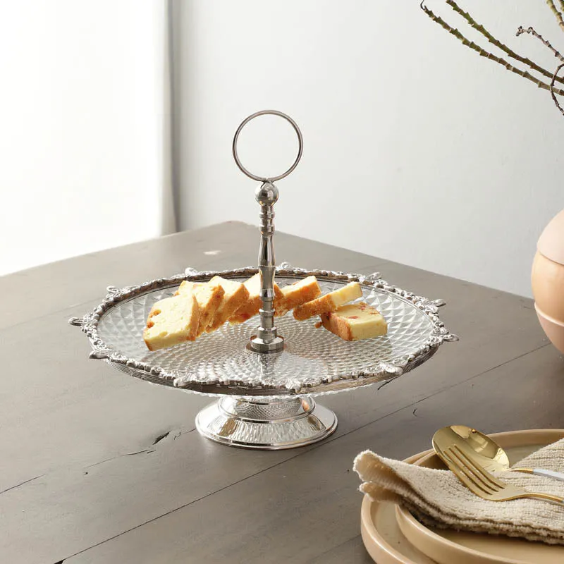 Crystal Spike Cake Stand media 1