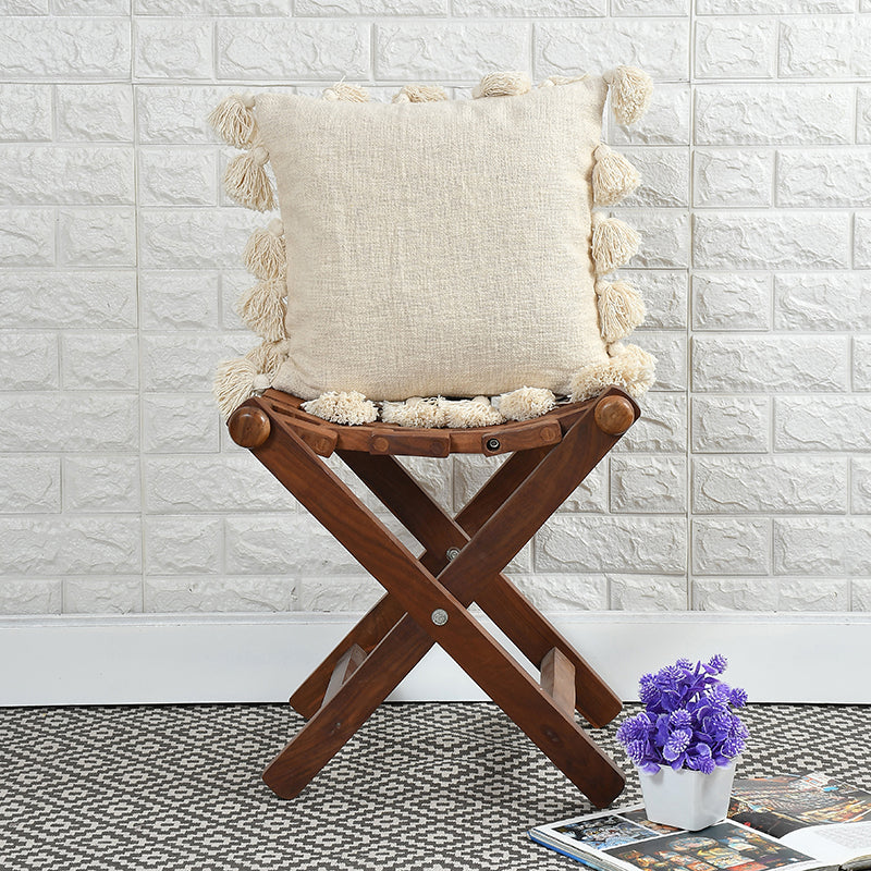 Tassia Cushion Cover (Off White) - Set Of Two media 5