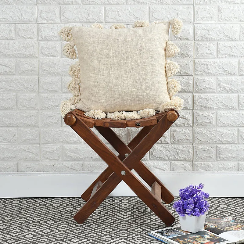 Tassia Cushion Cover (Off White) - Set Of Two media 5