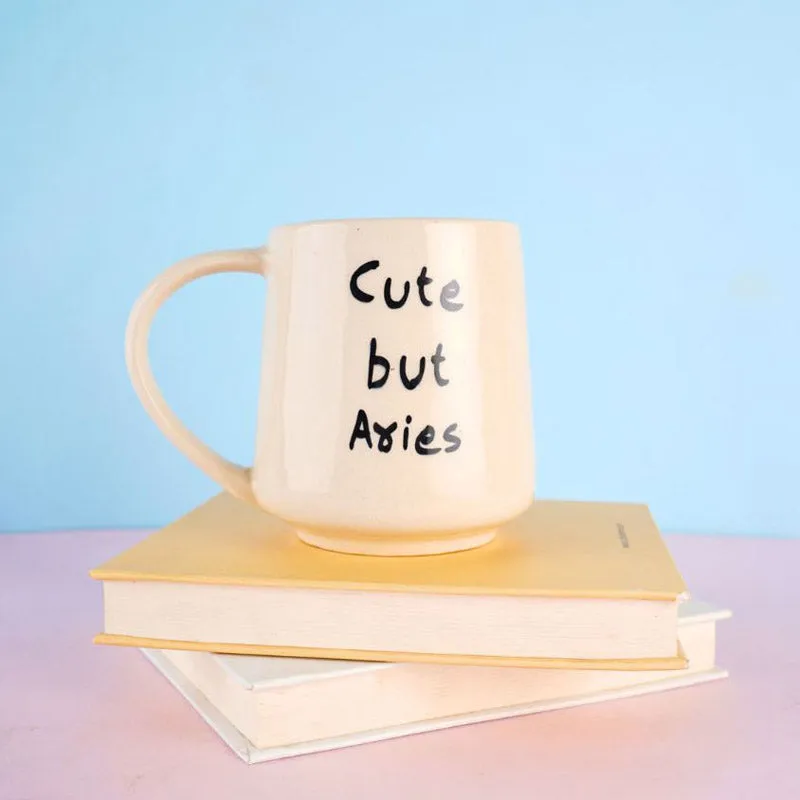 Cute But Aries Coffee Mug (250 mL) media 3