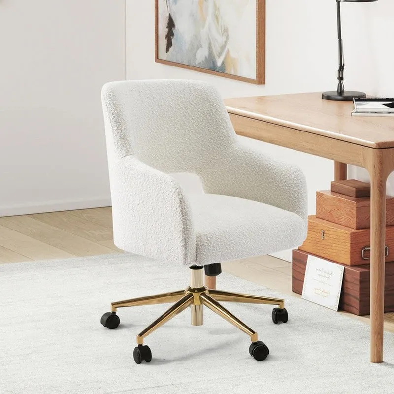 Sitessa Metal Office Chair - White media 1