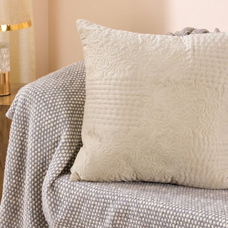 Cottage Charm Cotton Velvet Cushion