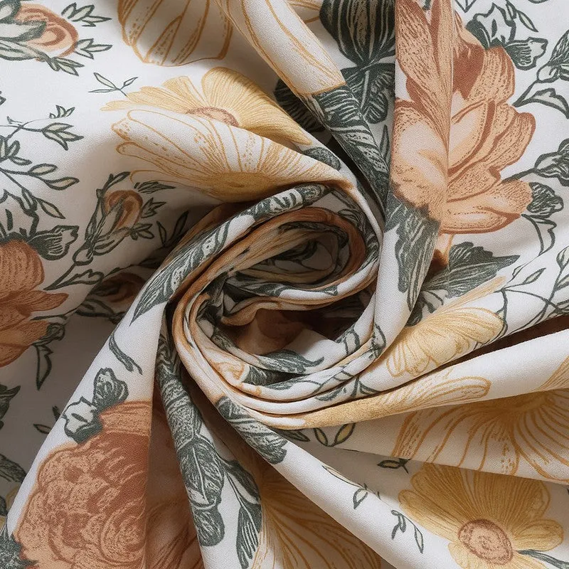 Sunny Meadow Floral Curtain - Set Of Three media 4