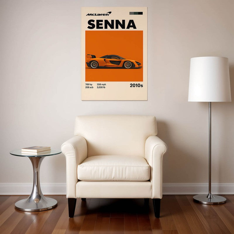 Sienna Speedster Wall Poster