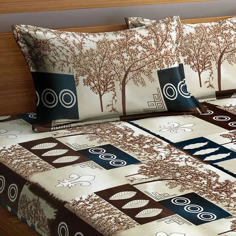 Aiden Abstract Bedsheet - 150 GSM media 4