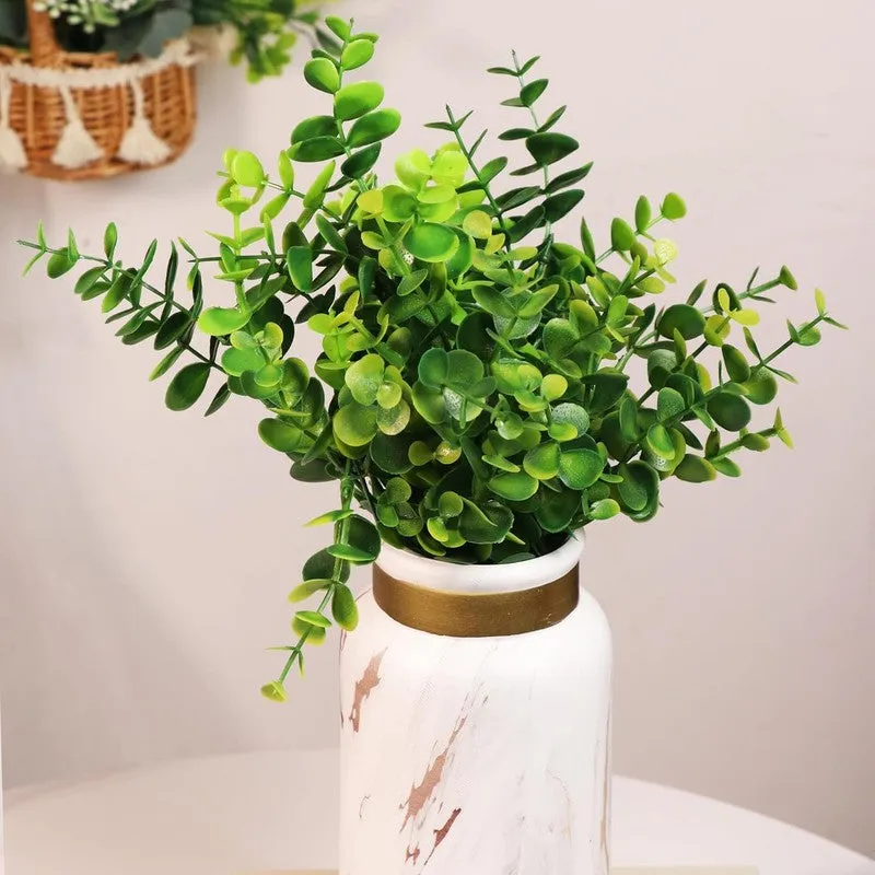 Lush Eucalyptus Artificial Stems - Set Of Two media 3
