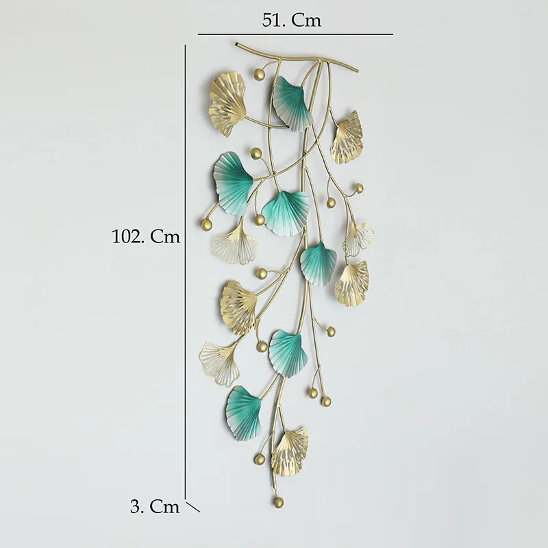 Fiora Vine Metal Wall Accent media 5