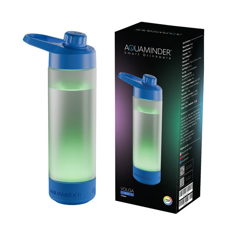 Sound and glow of Hydration Smart Water Bottle - Blue (770 mL) media 5