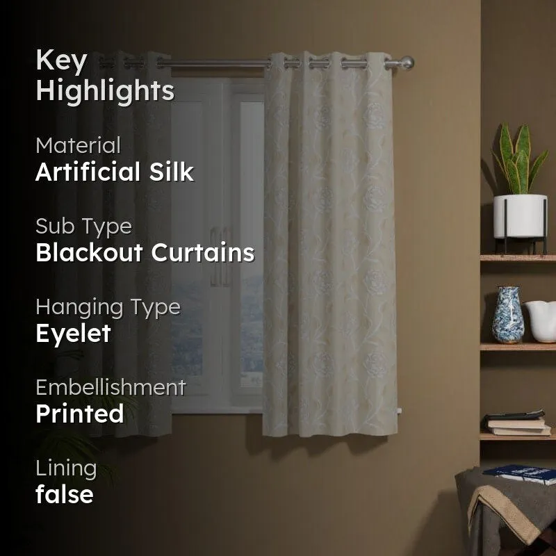 Udara Floral Curtain - Set Of Two media 2