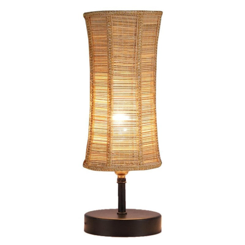 Mini Rattan Table Tamp - Beige,Black media 5
