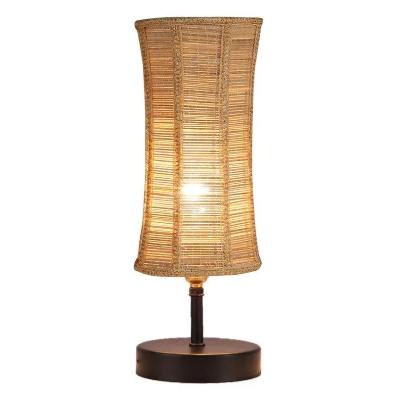 Mini Rattan Table Tamp - Beige,Black media 5