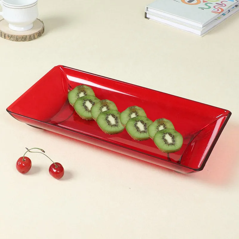 Vitara Polypropylene Platter - Red media 1
