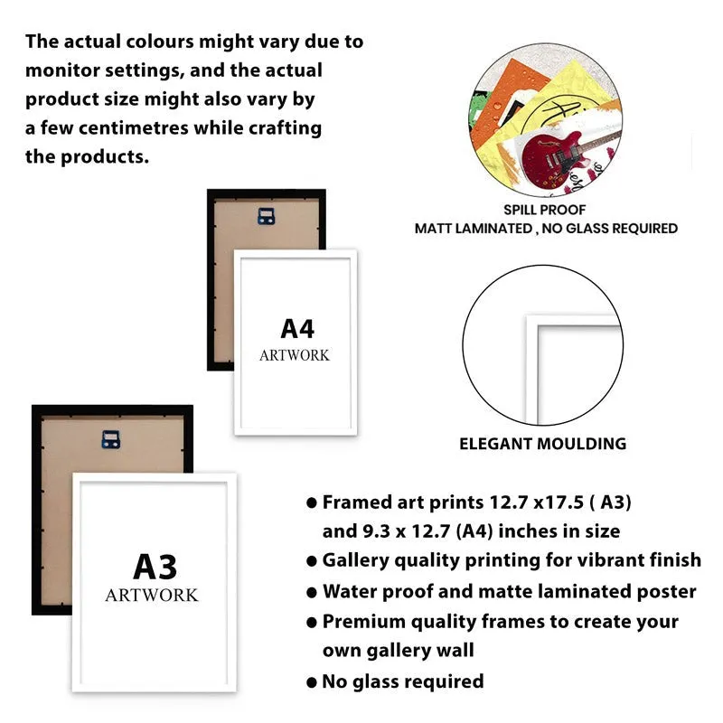 Pichwai Delight Wall Art - Set Of Seven media 7
