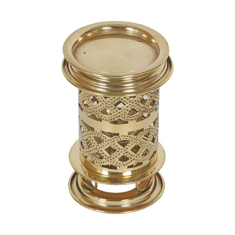 Brass Chimney Akand Diya media 4