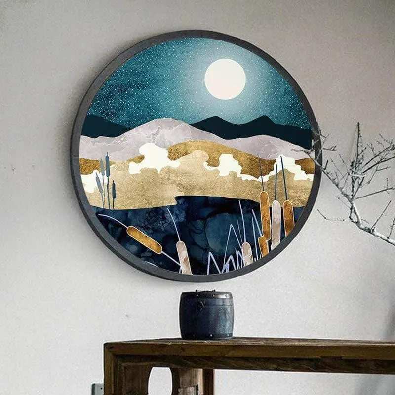 Moonscape Canvas Wall Art media 1