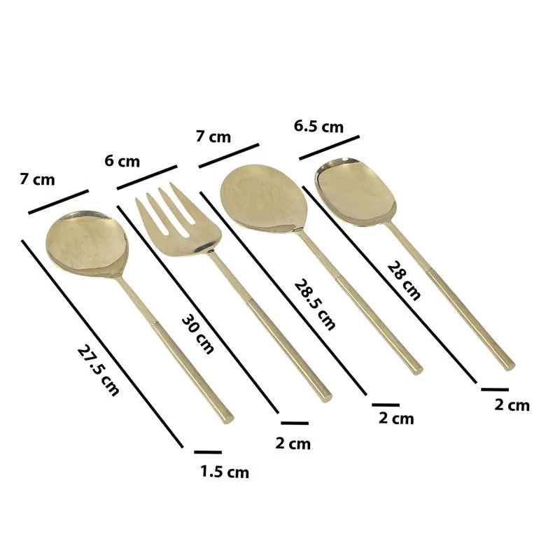 Elegant Steel Cutlery Set - Set Of Four media 9