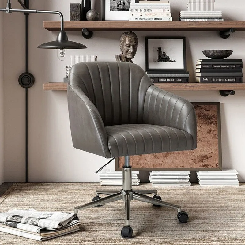 Luxsit Metal Office Chair - Grey media 1