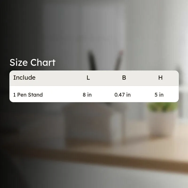 NoteCraft MDF Pen Stand - White media 5