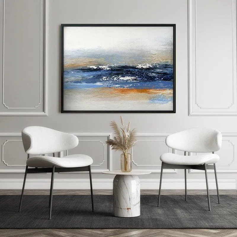 Reflections Of Harvest Canvas Wall Painting - Black Frame media 5
