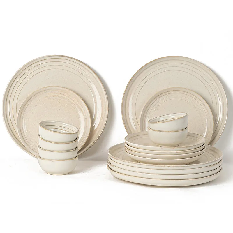 Estia Dining Set (Ivory) - 18 Piece Set media 3