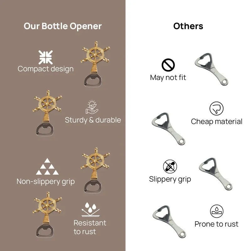 The Popper Stainless Steel Bottle Opener - Gold media 7