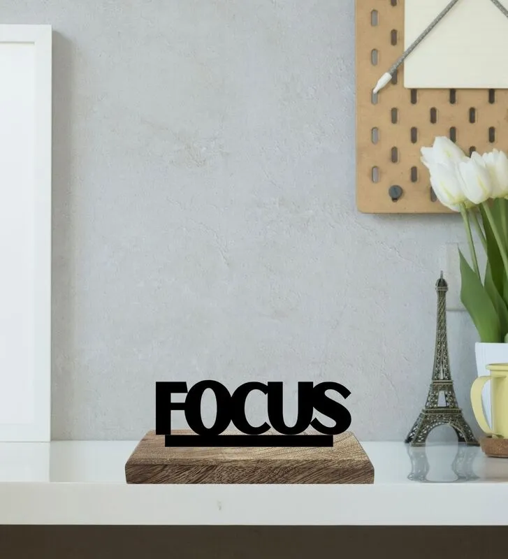 Dynamic Determination Typography Showpiece - Set Of Two media 3