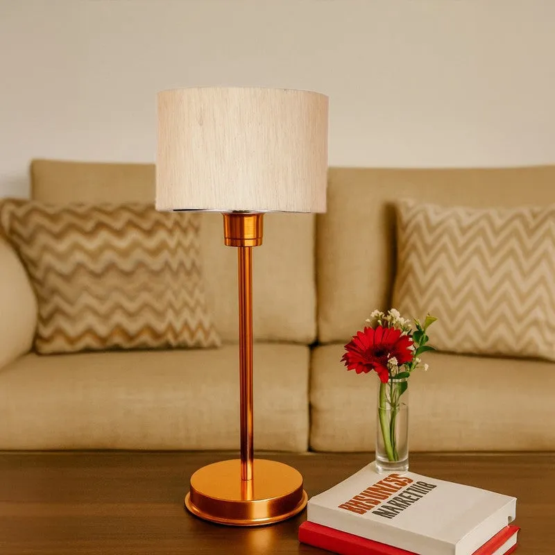Kavira Zilo Metal Table Lamp - OffWhite media 4