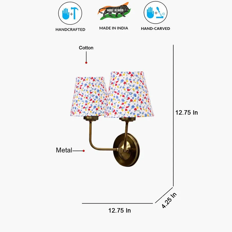 Floranira Fleur Duo Cone Metal Wall Lamp - Multicolor media 8
