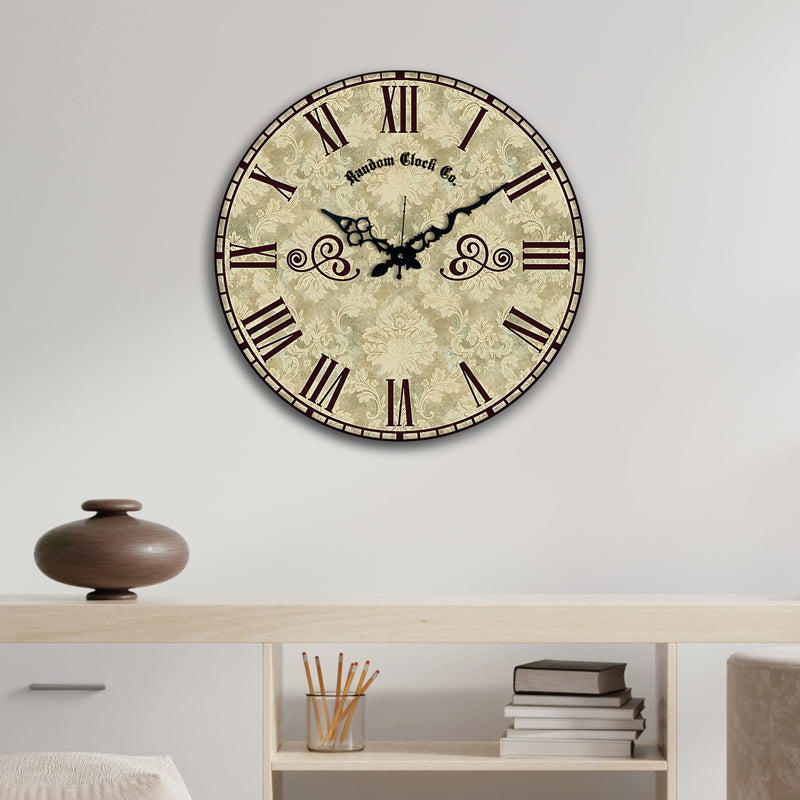 Elden Wood Analog Wall Clock