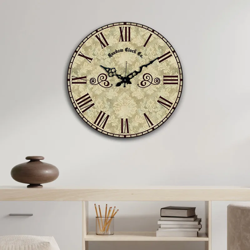 Elden Wood Analog Wall Clock media 1