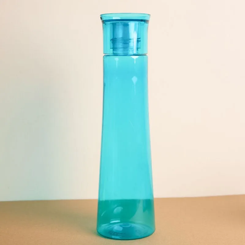 AquaMist Blue Clear PET Bottle (1000 mL Each) - Set Of Four media 4