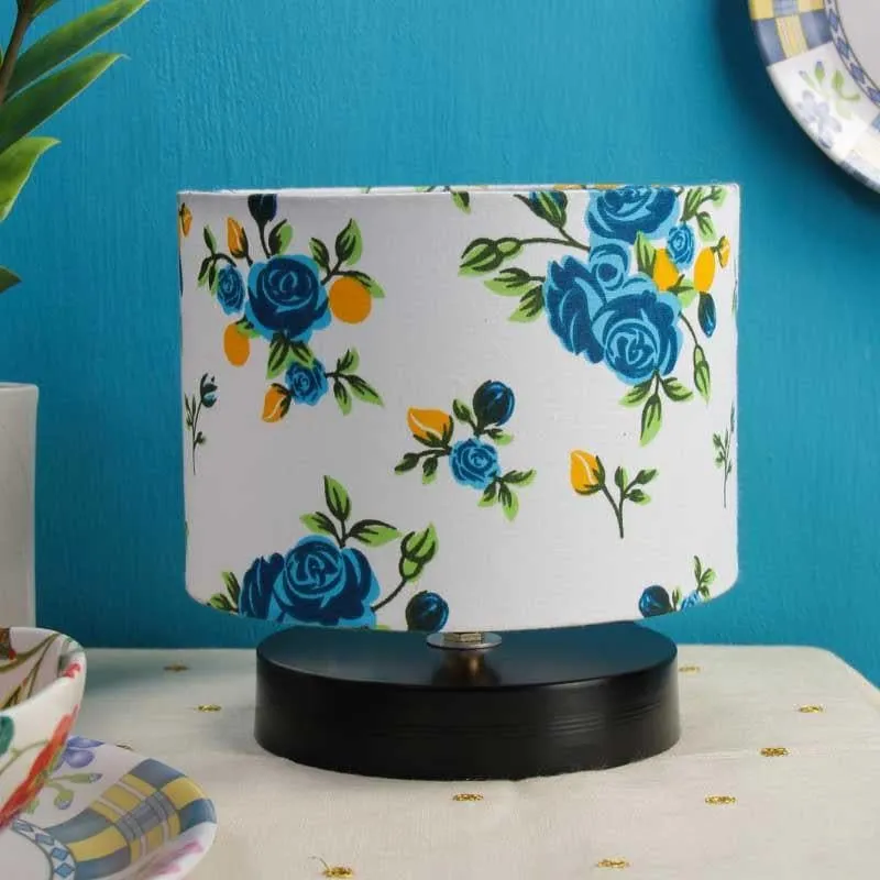 Fleur Glow Cotton Table Lamp - Multicolor media 4