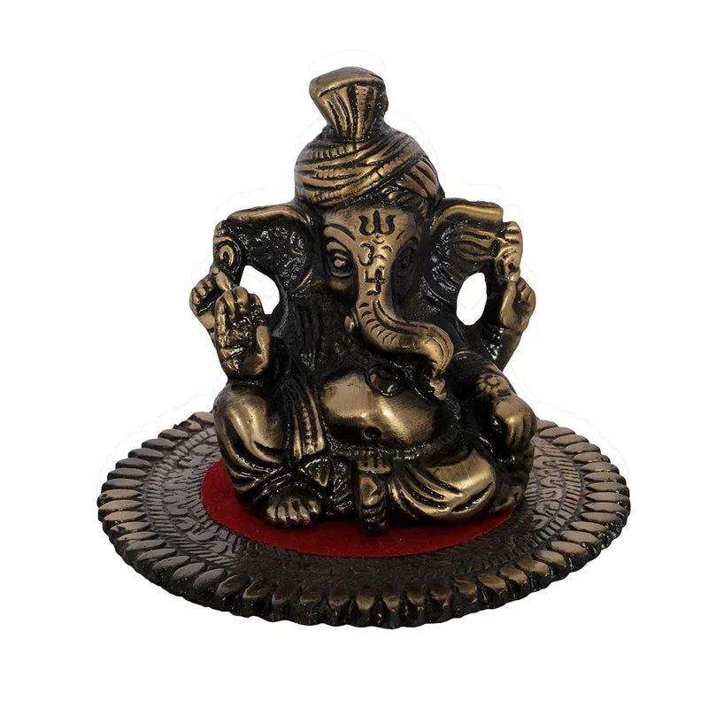 Metal Lord Ganesha Idol media 3